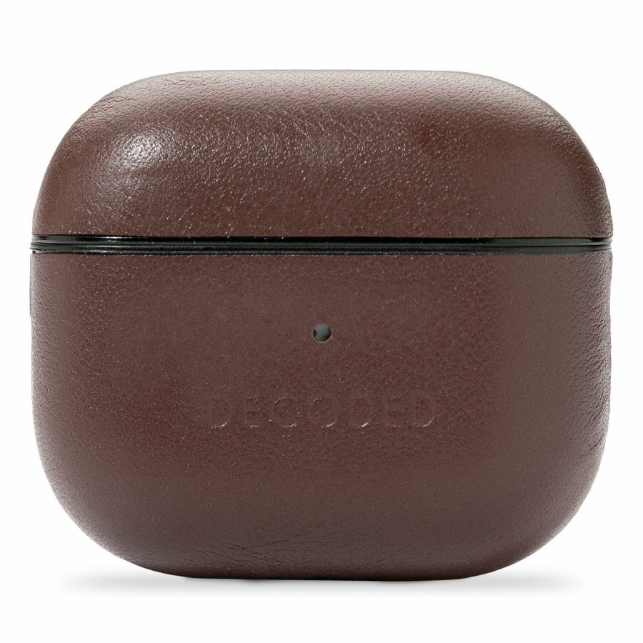 Airpods | Decoded Aircase Lite Aus Leder - Zimtbraun