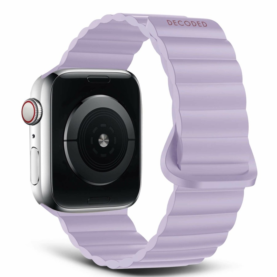 Silicone | Decoded Silicone Traction Loop Strap - Digital Lavender