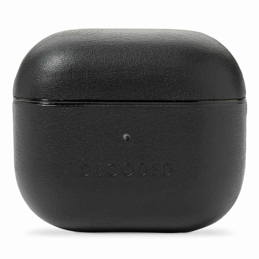 Airpods | Decoded Aircase Lite Aus Leder - Schwarz