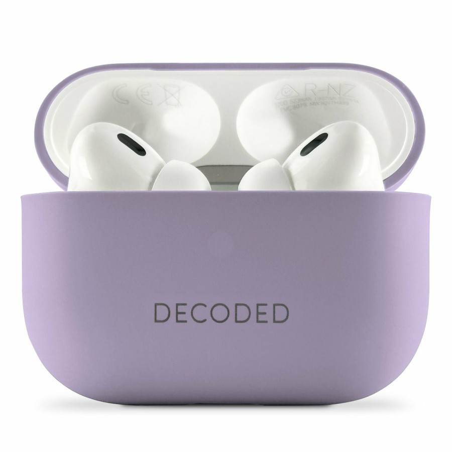 Airpods Cases | Decoded Silikon Aircase Pro 1 & 2 - Lavendel