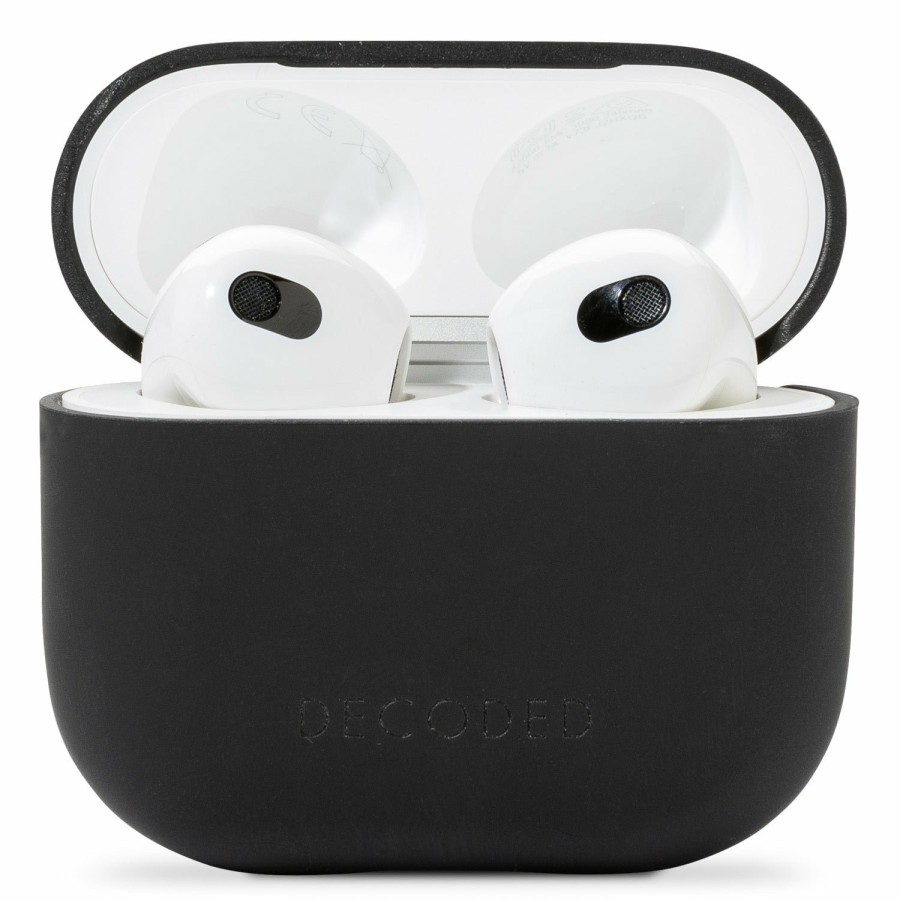 Airpods | Decoded Silikon Aircase Lite - Holzkohle