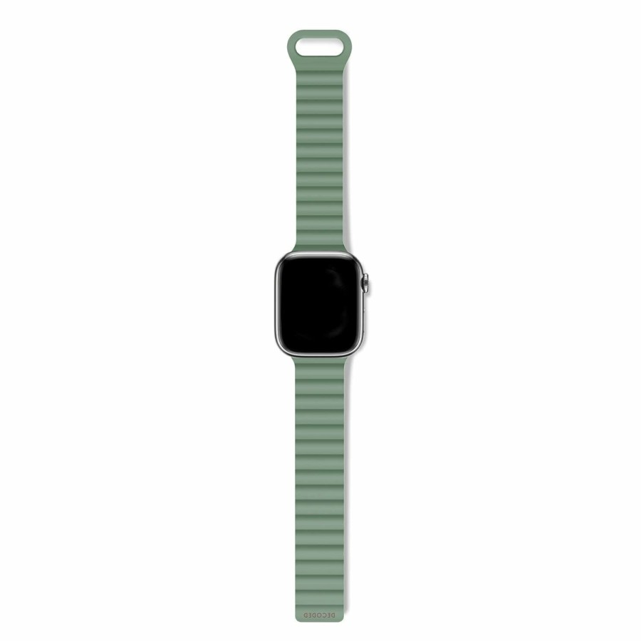 Silicone | Decoded Silicone Traction Loop Strap - Sage Leaf