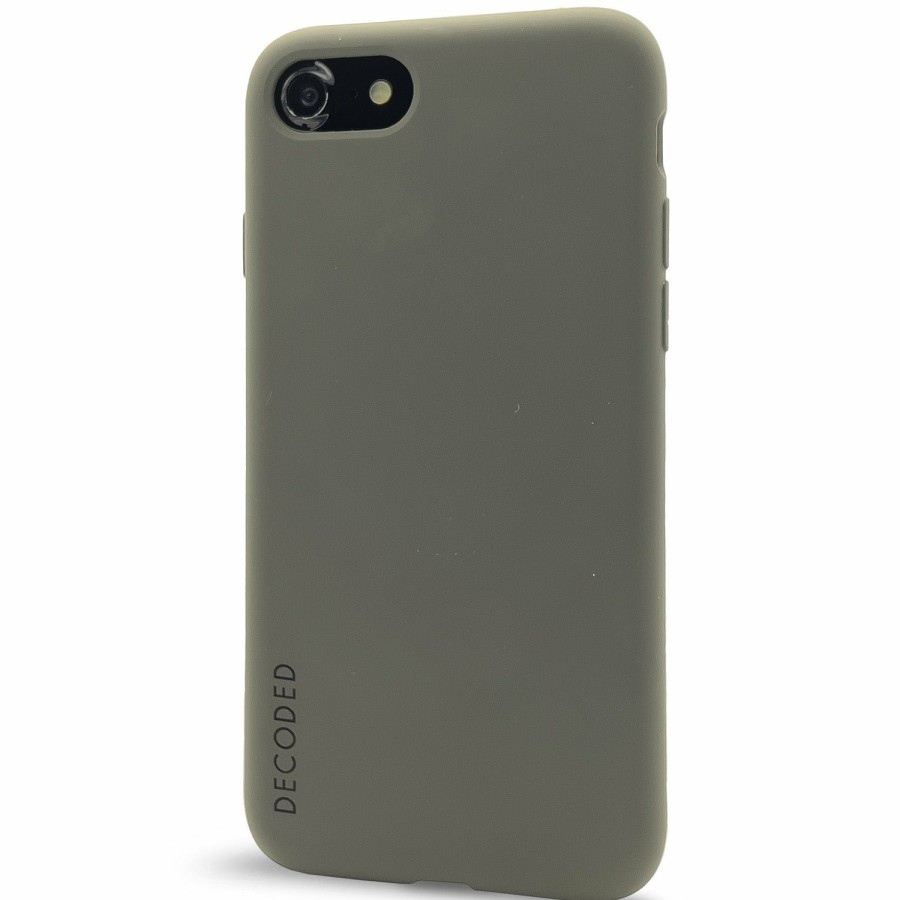 Iphone Se | Decoded Silikon-Ruckseite - Olive