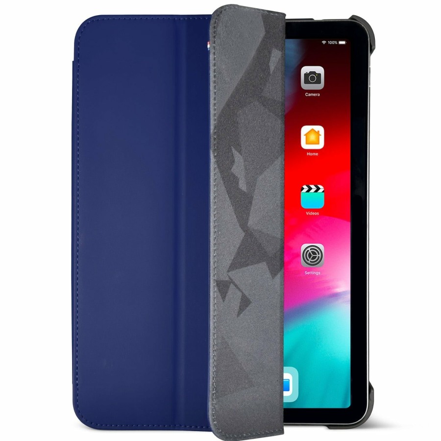 Ipad | Decoded Slim-Hulle Aus Silikon - Navy Pfingstrose