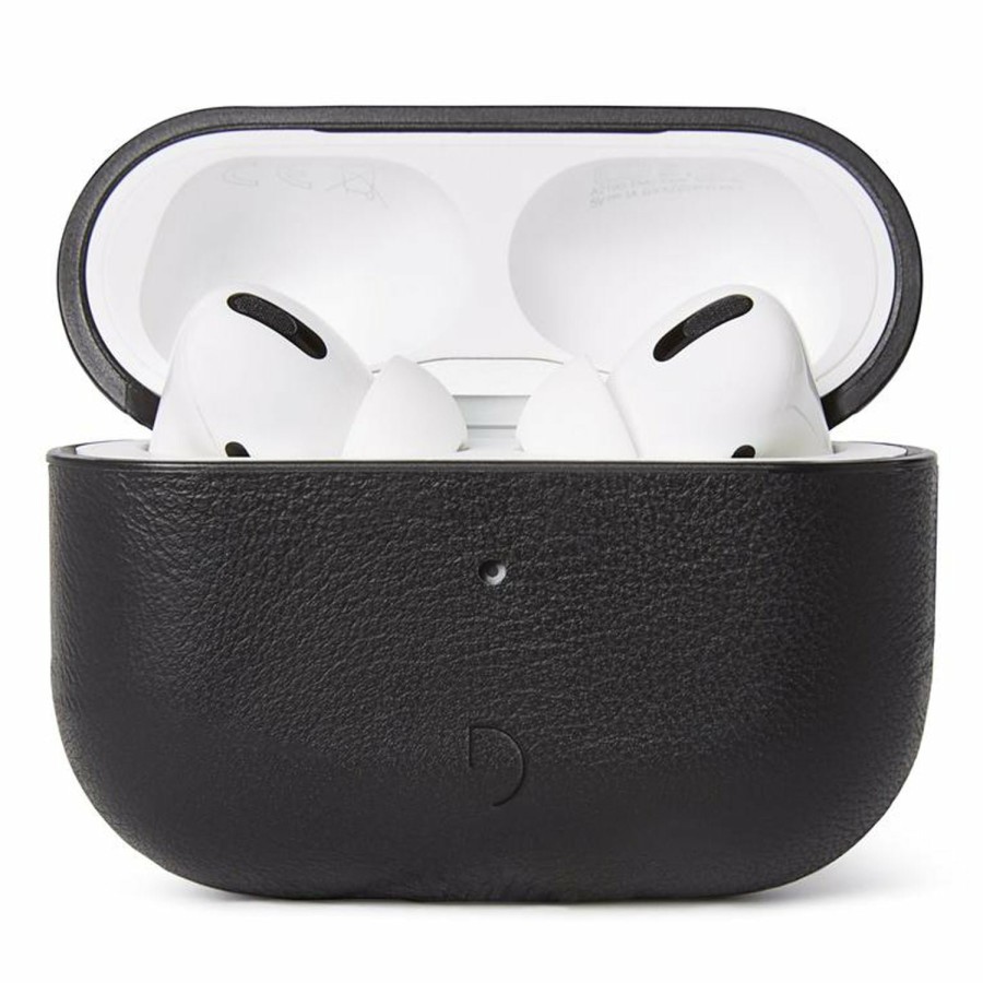 Airpods Cases | Decoded Aircase Aus Leder - Schwarz