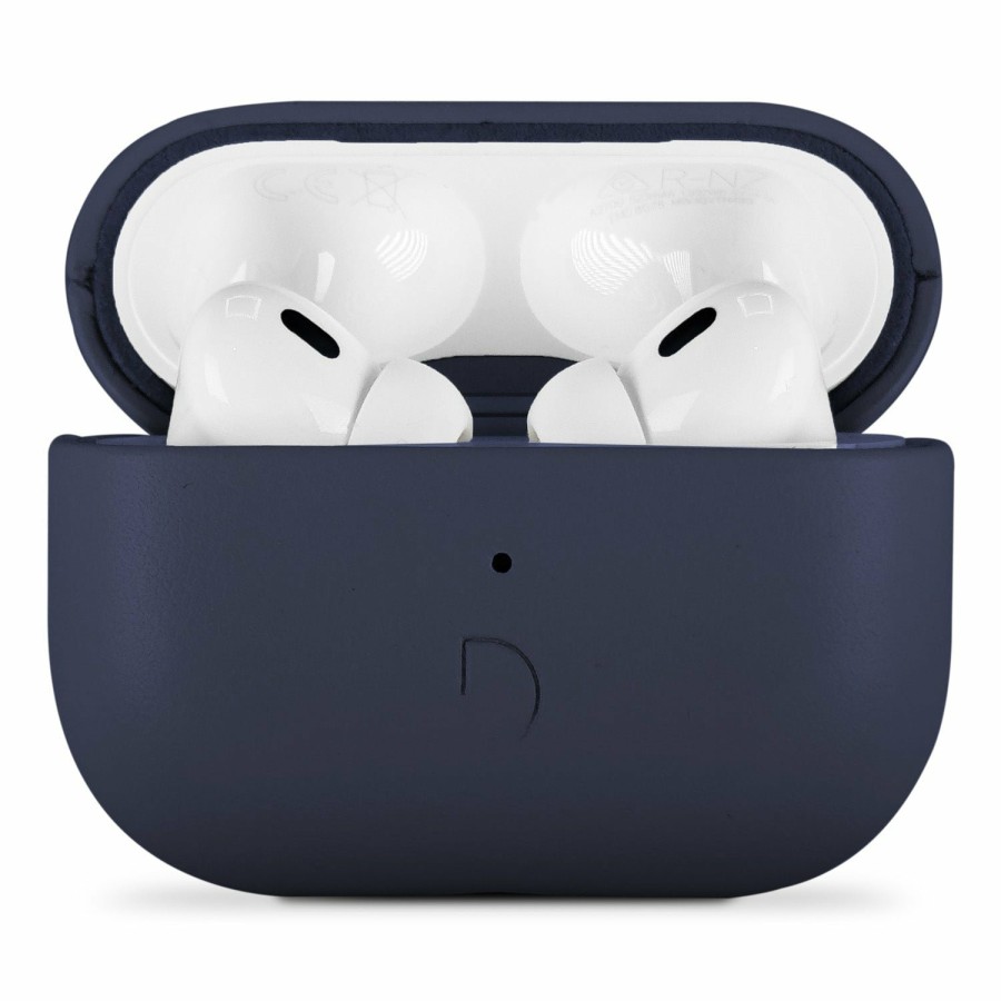 Airpods Cases | Decoded Aircase Aus Leder - Marine