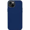 Iphone 14-Serie | Decoded Antimikrobielle Silikon-Ruckseite - Navy Pfingstrose