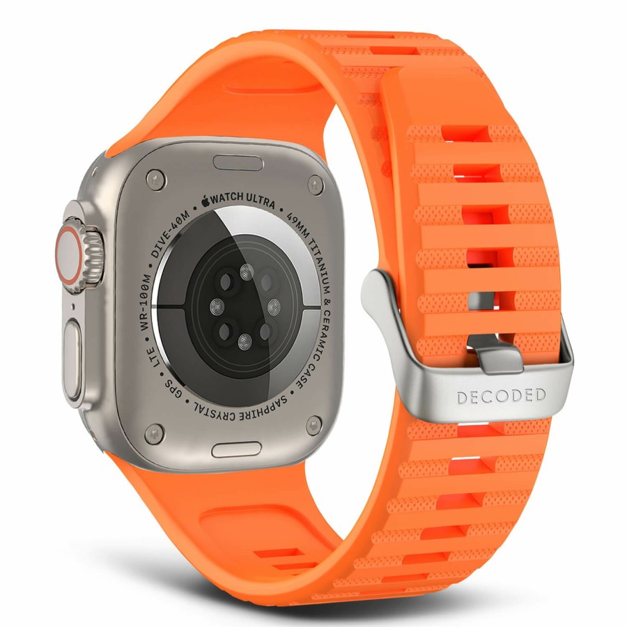 Silicone | Decoded Sport Silicone Ultra Traction Strap - Apricot Crush