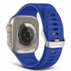 Silicone | Decoded Sport Silicone Ultra Traction Strap - Galactic Cobalt