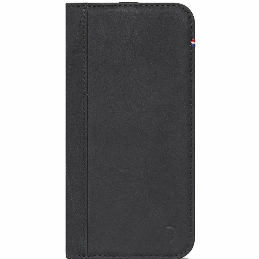 Iphone Se | Decoded Leather Wallet Case - Black