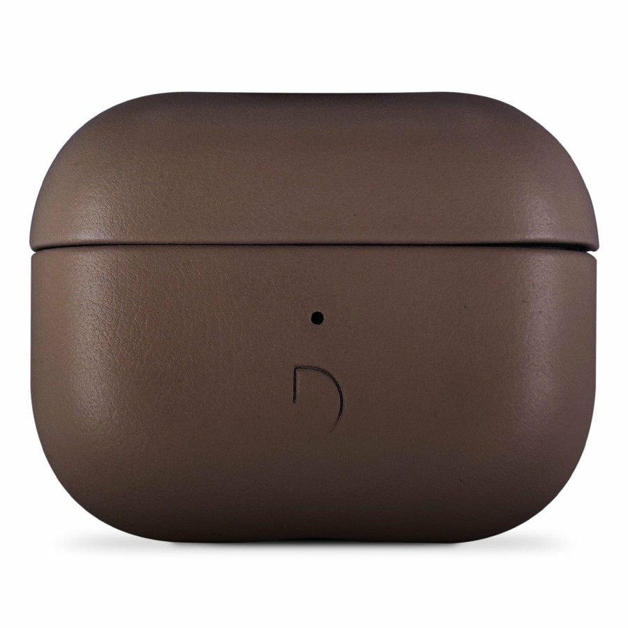 Airpods Cases | Decoded Aircase Aus Leder - Schokoladenbraun