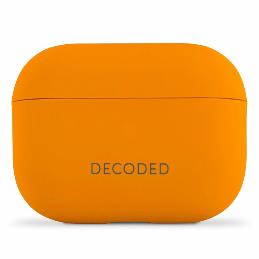 Airpods Cases | Decoded Silikon Aircase Pro 1 & 2 - Aprikose