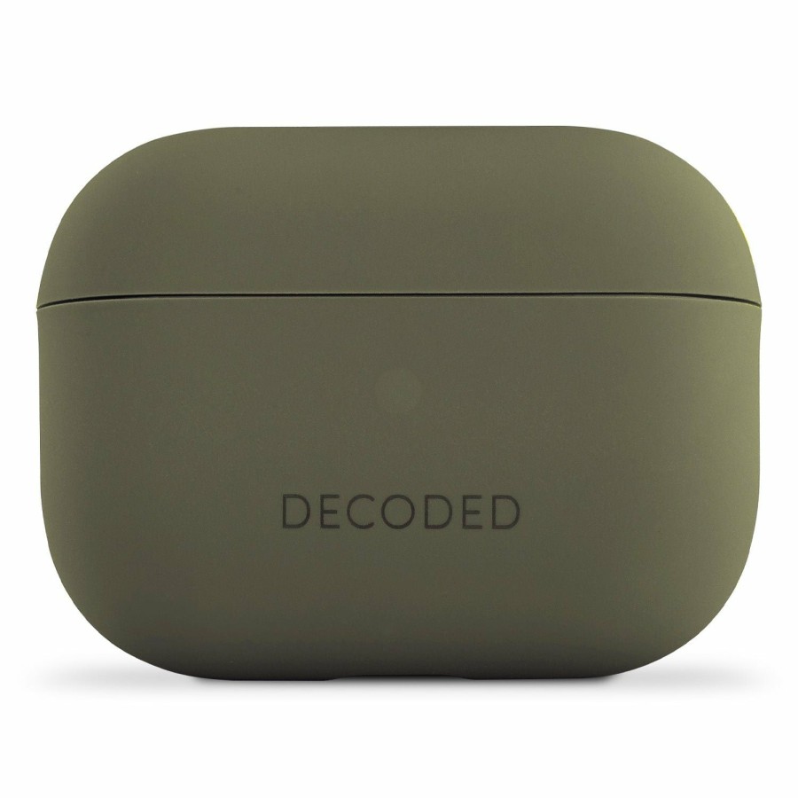 Airpods Cases | Decoded Silikon Aircase Pro 1 & 2 - Olive